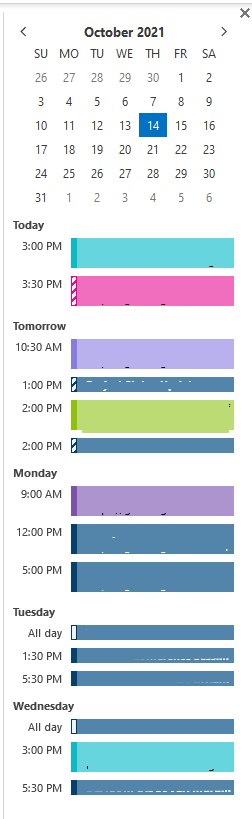 Calendar Pane only shows Recurring Meetings - Microsoft Q&A