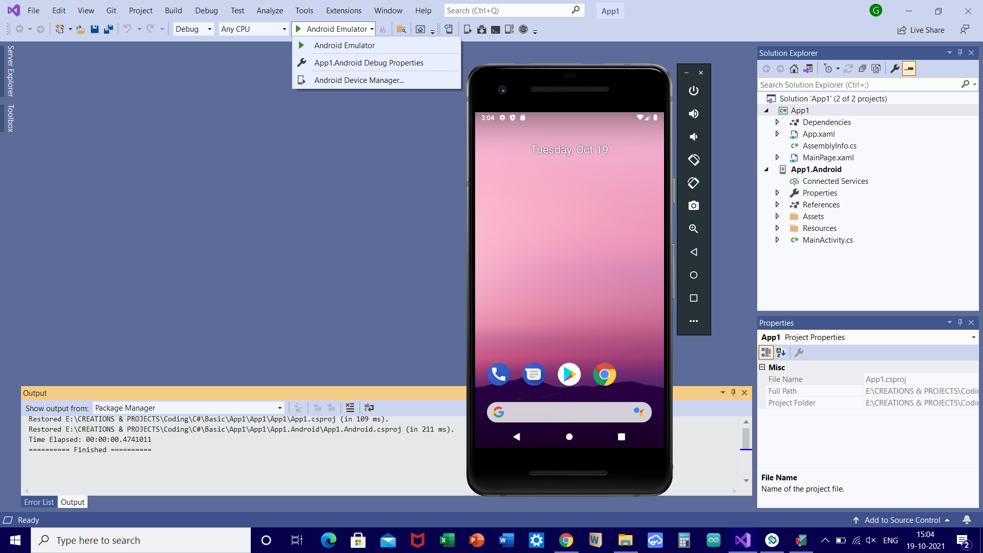 Xamarin Android Emulator Not Showing Virtual Devices In Debugger List Xamarin Android Emulator Not Showing Virtual Devices In Debugger List