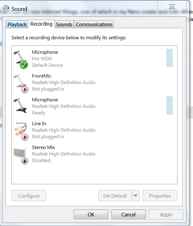 windows 7 recorder - Microsoft Q&A