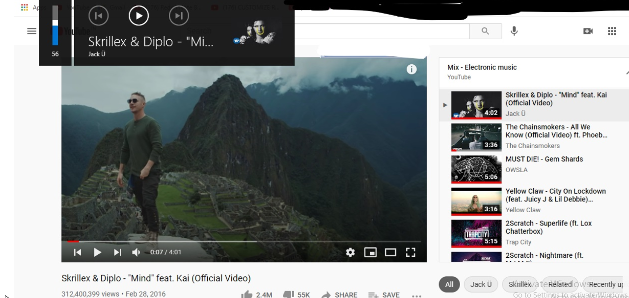 Windows 10 media control overlay is not allowing me to control playback ...