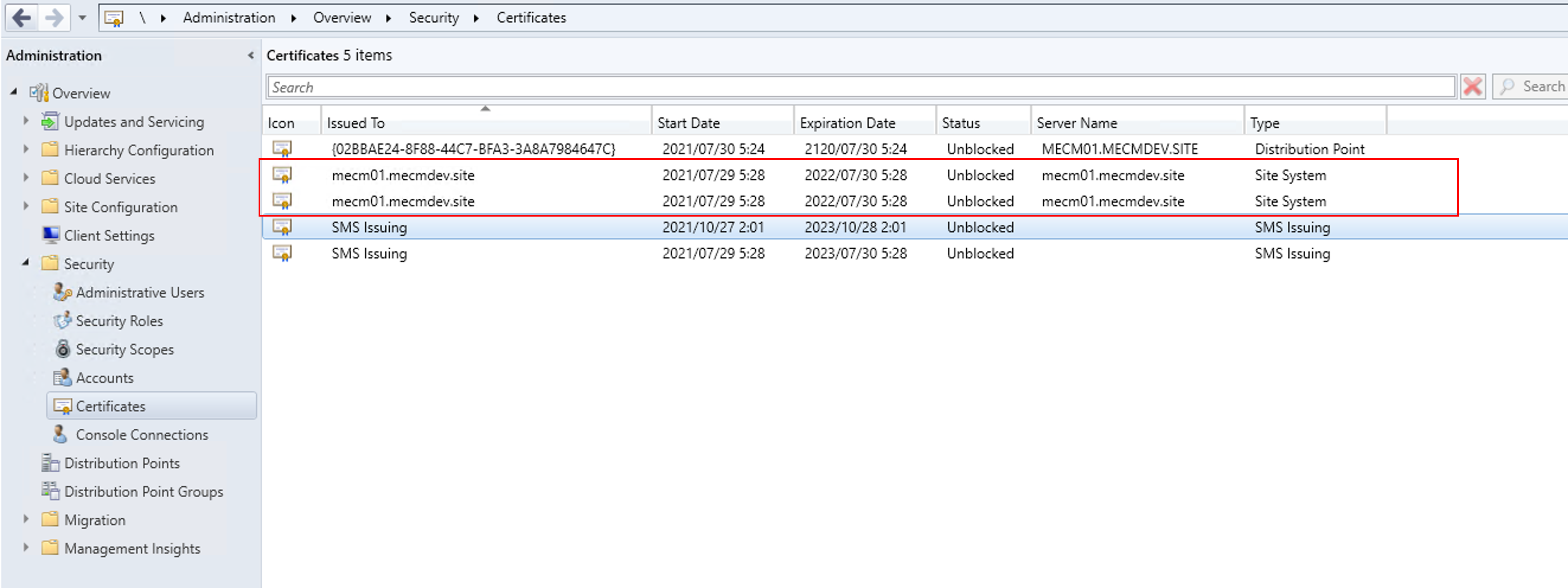 How to renew a certificate in Configuration Manager Microsoft Q&A
