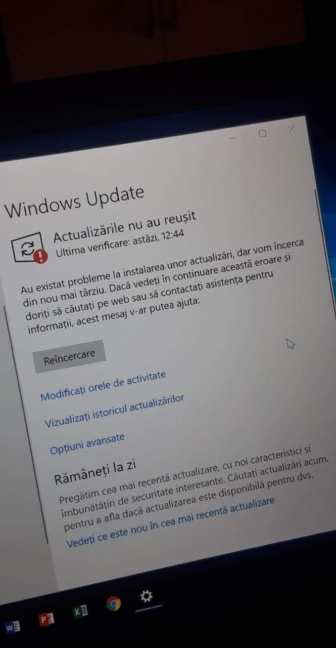 Update to Windows 10 version 1903 stuck at 99% - Microsoft Q&A