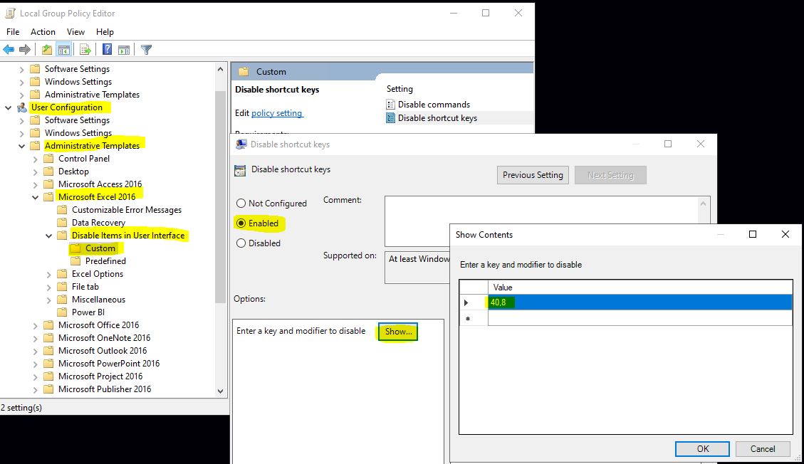 how-can-i-disable-hotkeys-in-excel-microsoft-q-a