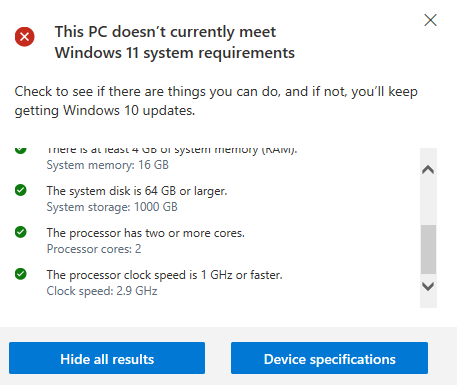 Windows 11 system requirements: Check if your PC run it