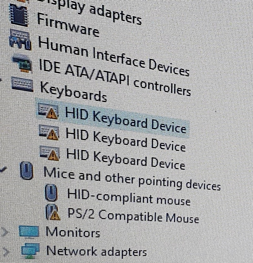 I have a slight issue of my built in keyboard not typing or anything I ...
