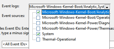 Event Viewer custom view is paginated - Microsoft Q&A