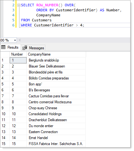 Read Data Values from specific row in SQL Server Table c