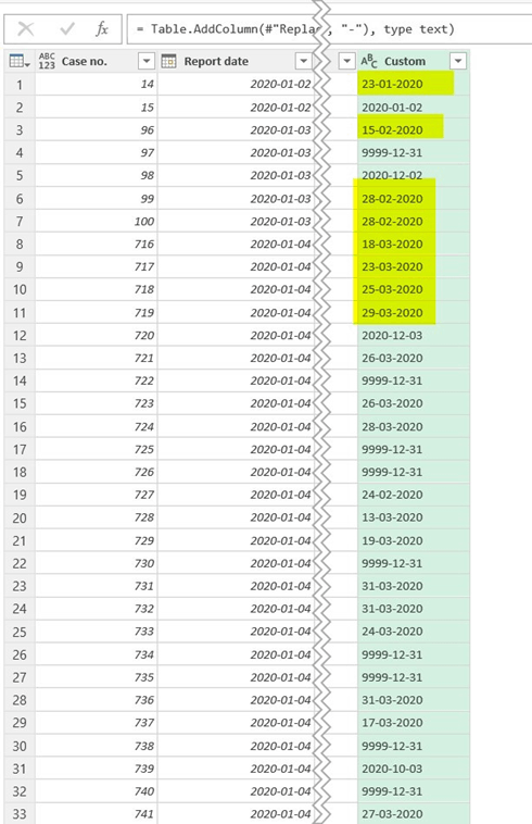 Date formating and chronological sorting - Microsoft Q&A