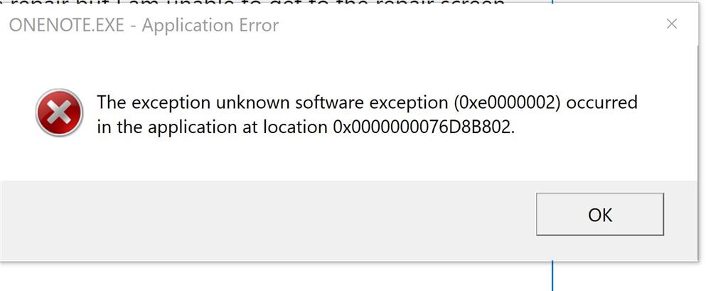 OneNote Stops Responding When Trying to Tag - Microsoft Q&A