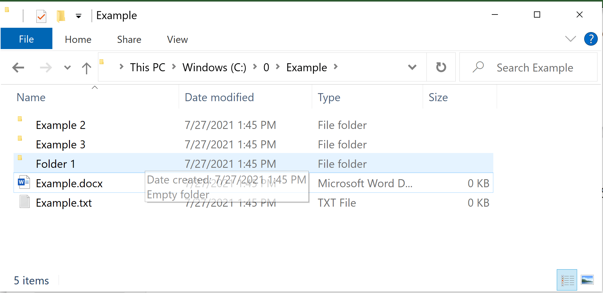 Why are folder icons occasionally tiny in Windows 10 explorer "detail ...