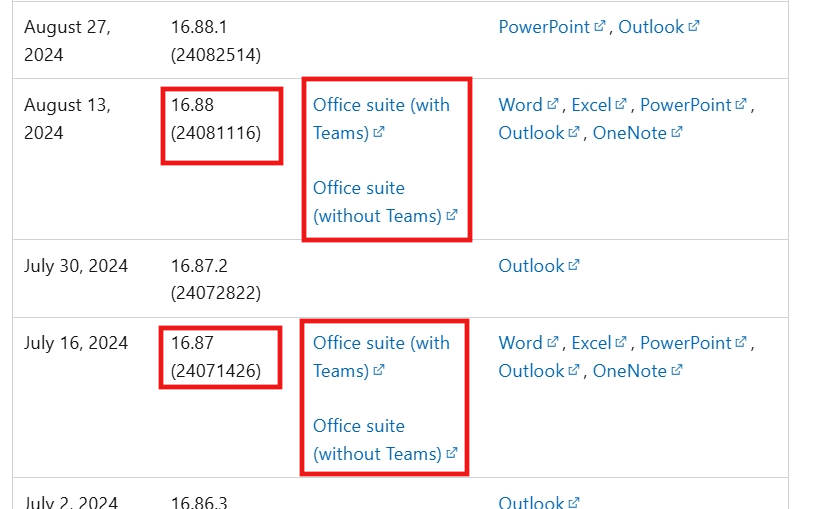 Installing Microsoft Office 365 Version 16.88 - Microsoft Q&A