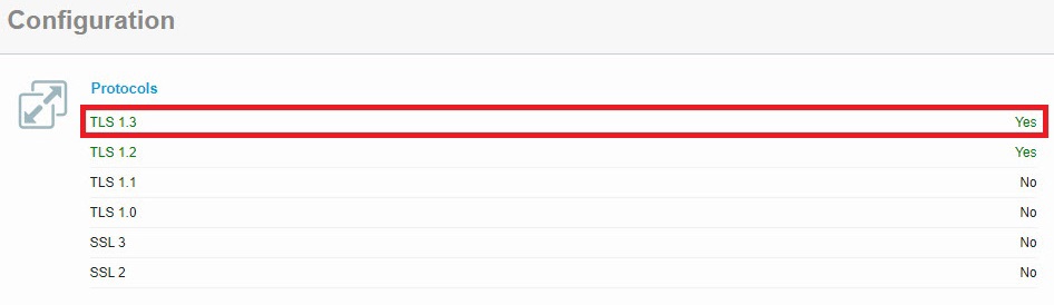 don't have tls 1.3 option in azure function - Microsoft Q&A