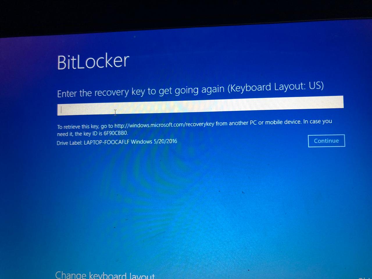 http://windows.microsoft.com/recoverykey - Microsoft Q&A