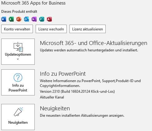 OneDrive Excel worksheet object embedded in PowerPoint connection ...