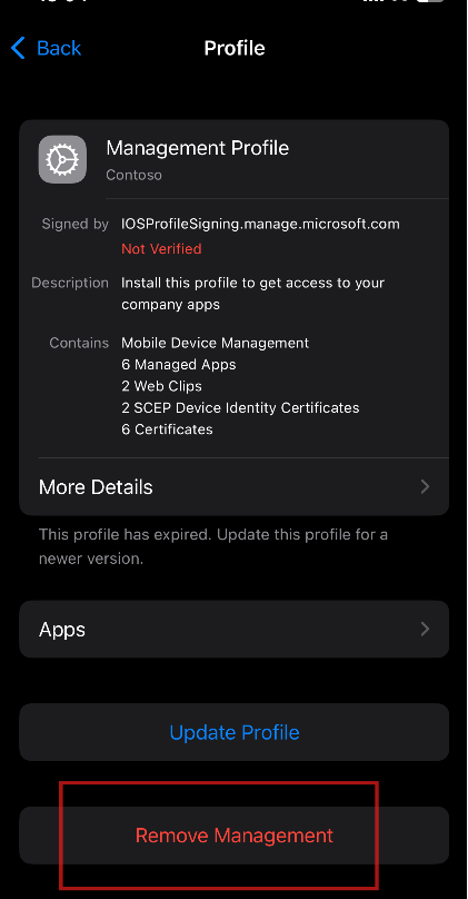 Misconfiguration Alert - iOS phone issue - Microsoft Q&A