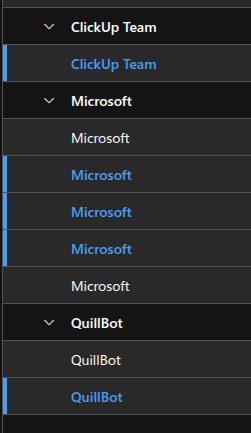 Outlook dropdown menus showing - Microsoft Q&A