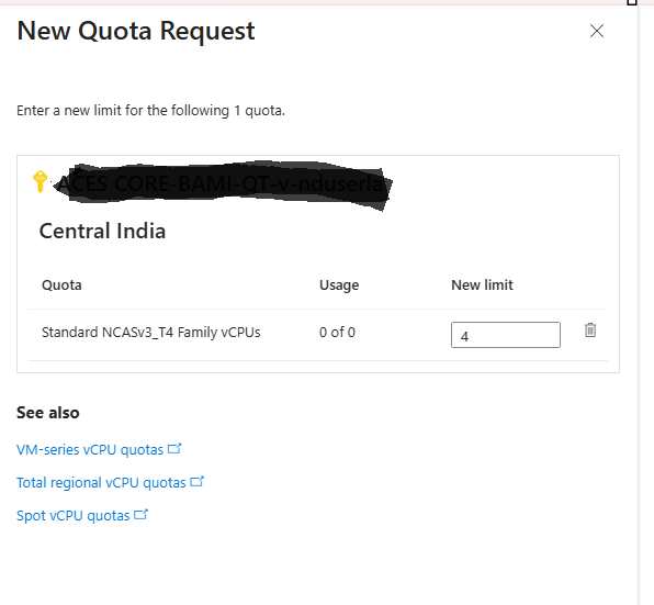 We are currently unable to create a GPU virtual machine using our ...