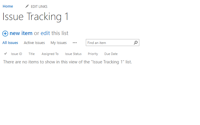 Sharepoint Issue Tracker - Radio Buttons and Drop down Choices ...