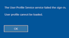 Windows 10 cannot load user profile - domain computers - Microsoft Q&A