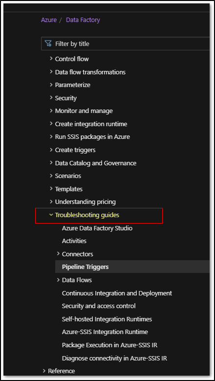 What are the various errors/issues associated with Azure Data services ...