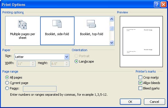Saving a publisher file as a PDF - Microsoft Q&A