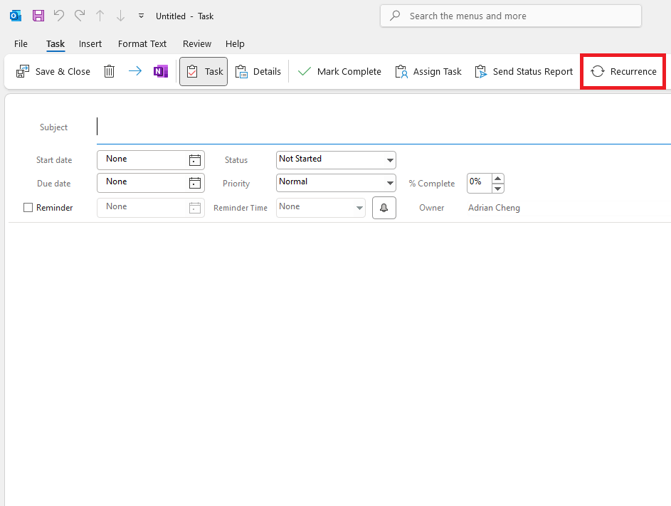 How to create recurring monthly tasks using Office 365 - Microsoft Q&A