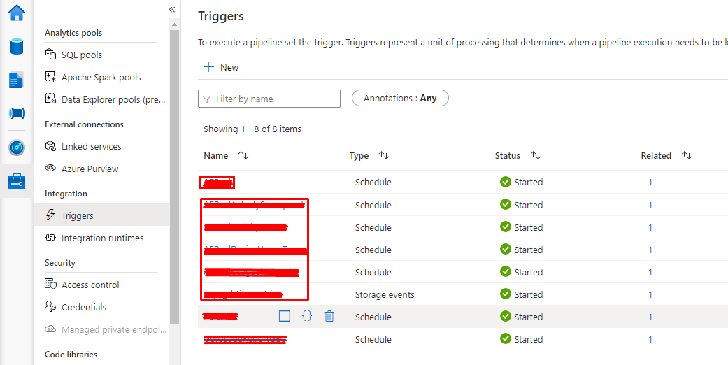 Synapse Analitycs Trigger not running - Microsoft Q&A