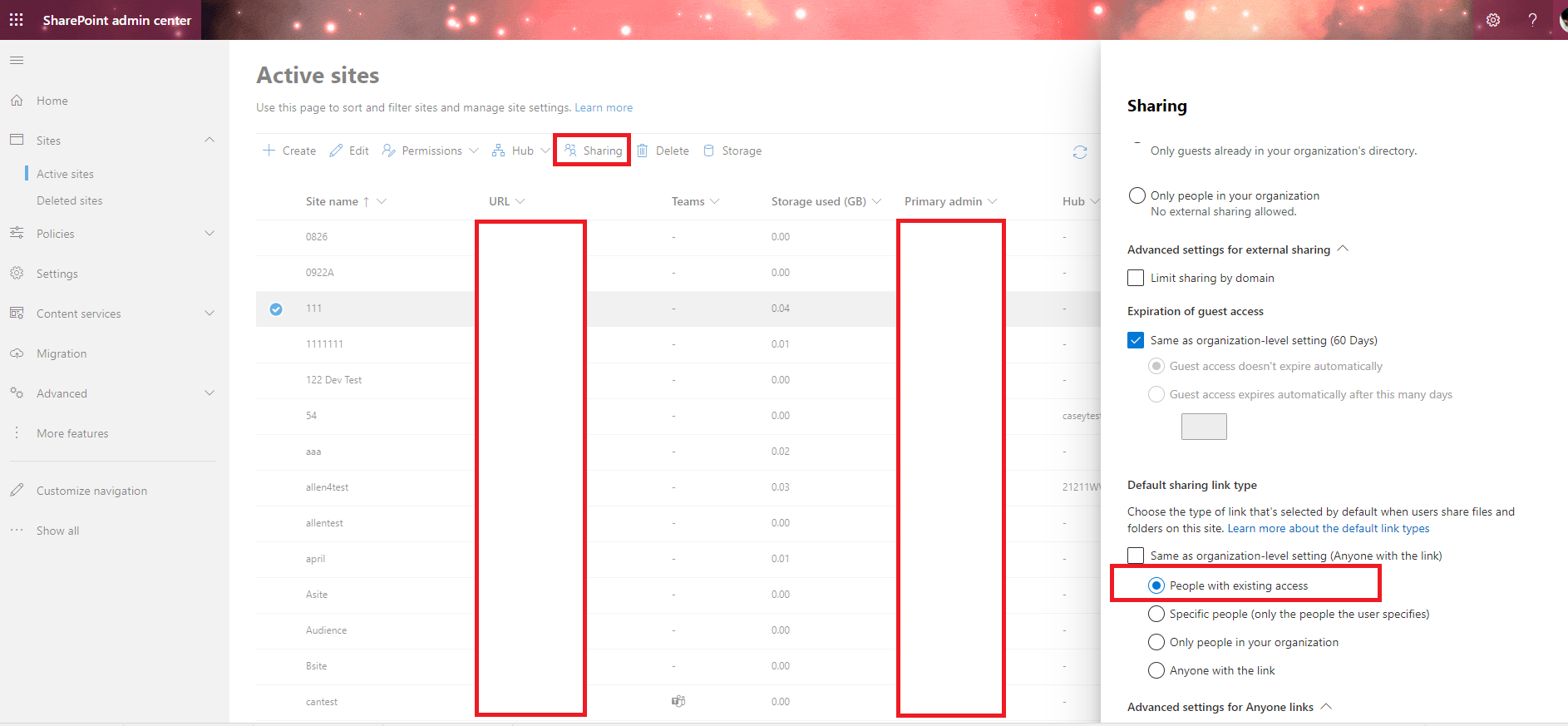 Can i disable the ability for a user to share a document for only (some ...