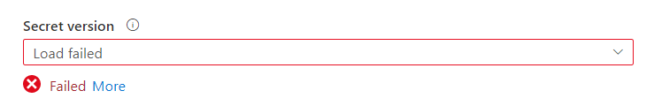 ADF Keyvault linked service error - Microsoft Q&A