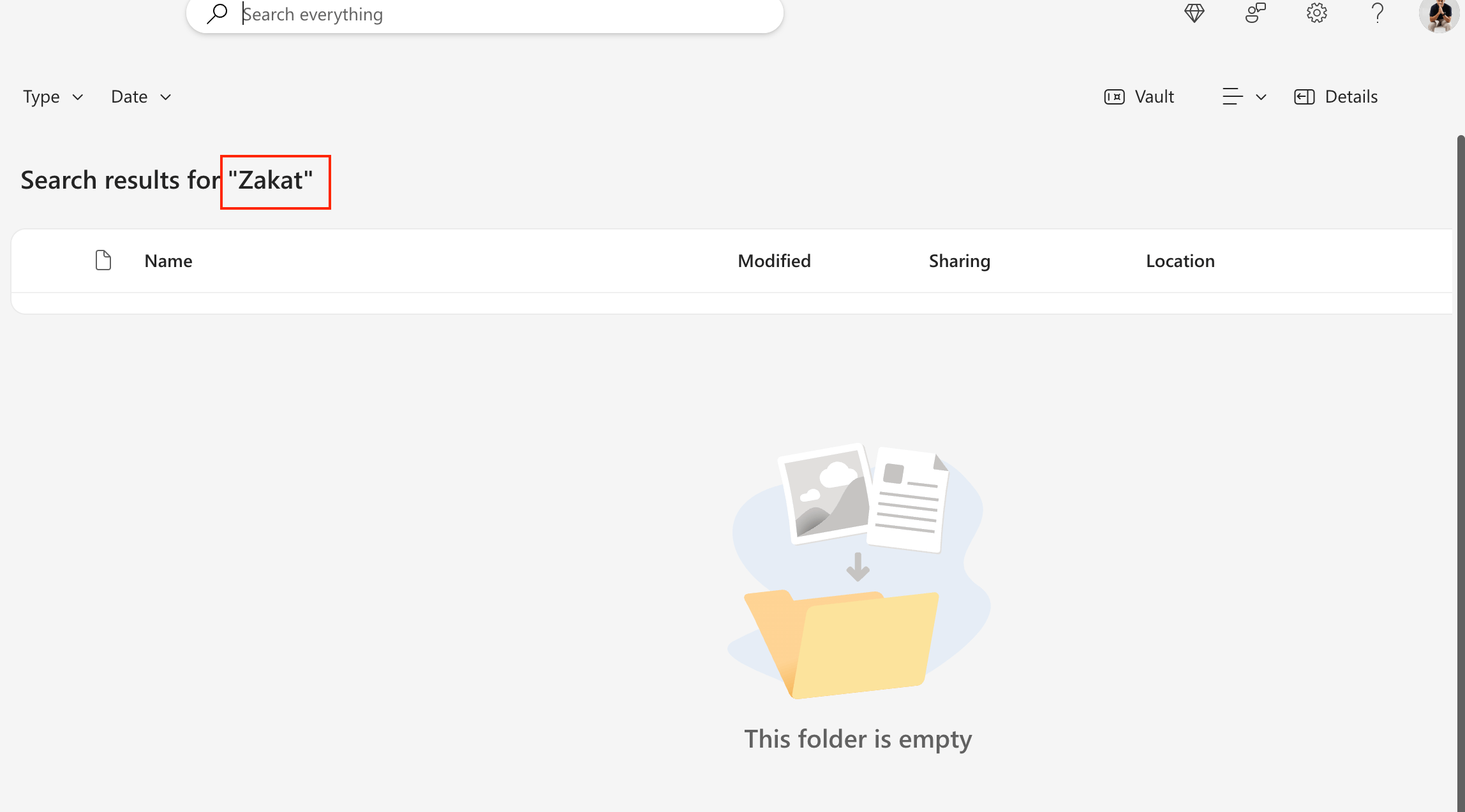 Cannot search personal file on onedrive online - Microsoft Q&A