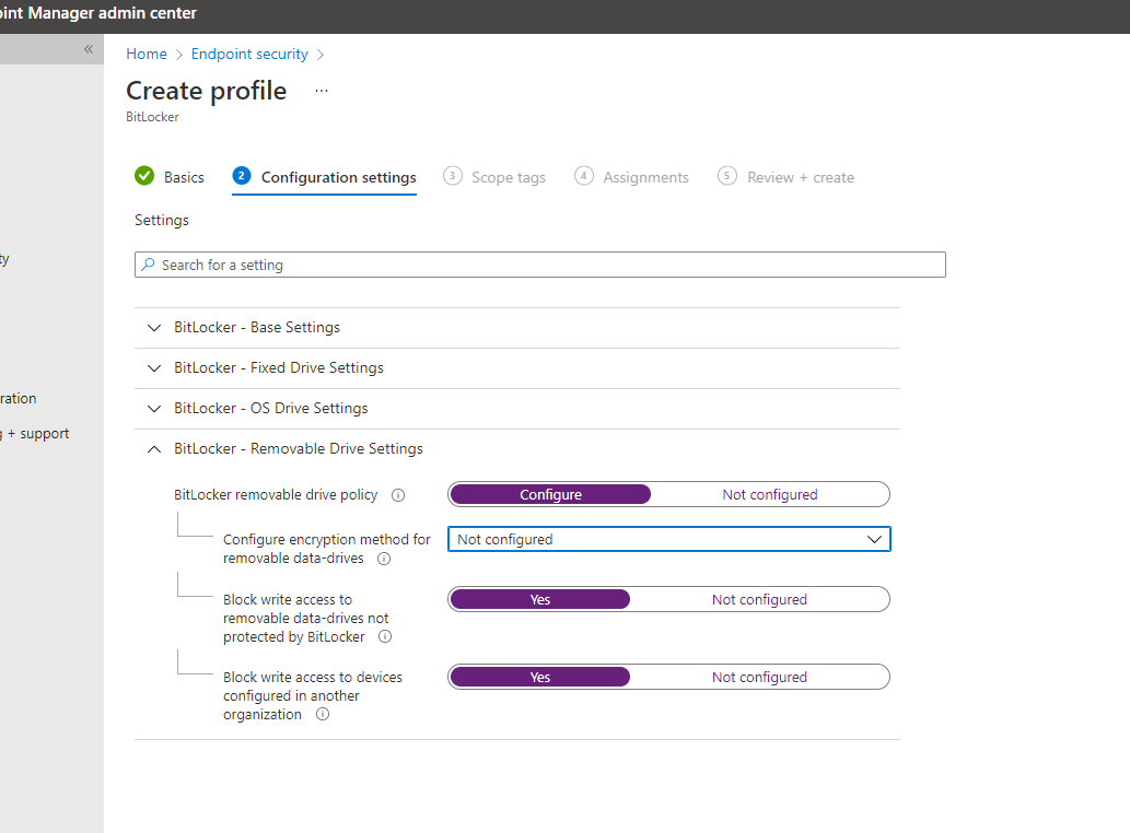 Intune Silent Enable Bitlocker - Microsoft Q&A