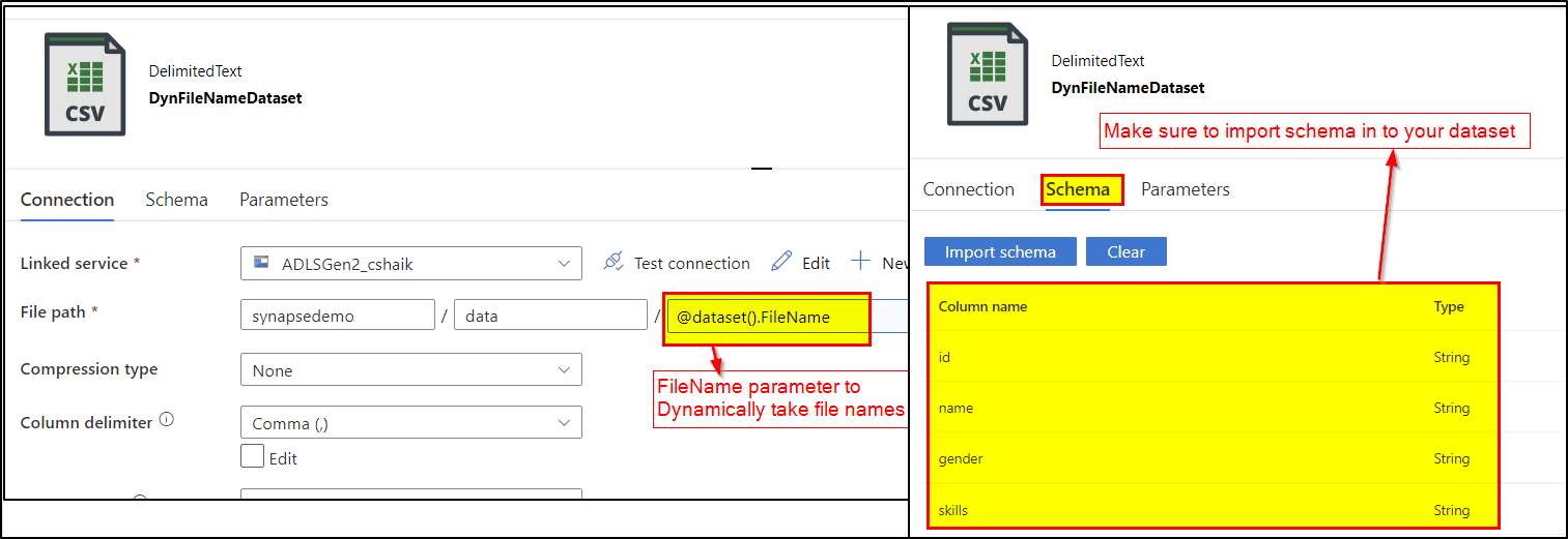 Dynamic File name in Dataset not supported by Power Query in Data ...