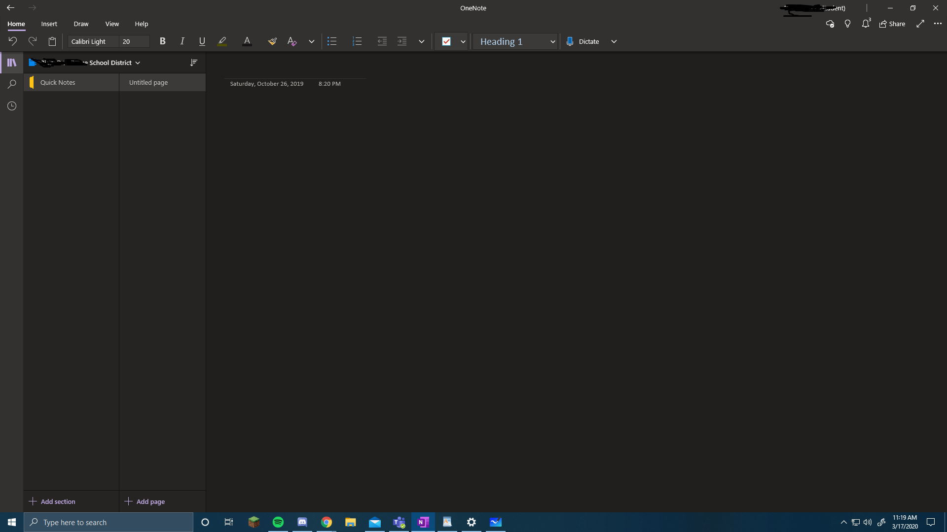 How to change default font color in OneNote? - Microsoft Q&A