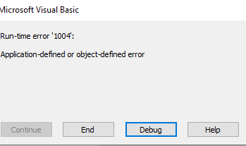 Error message in Microsoft template - Microsoft Q&A