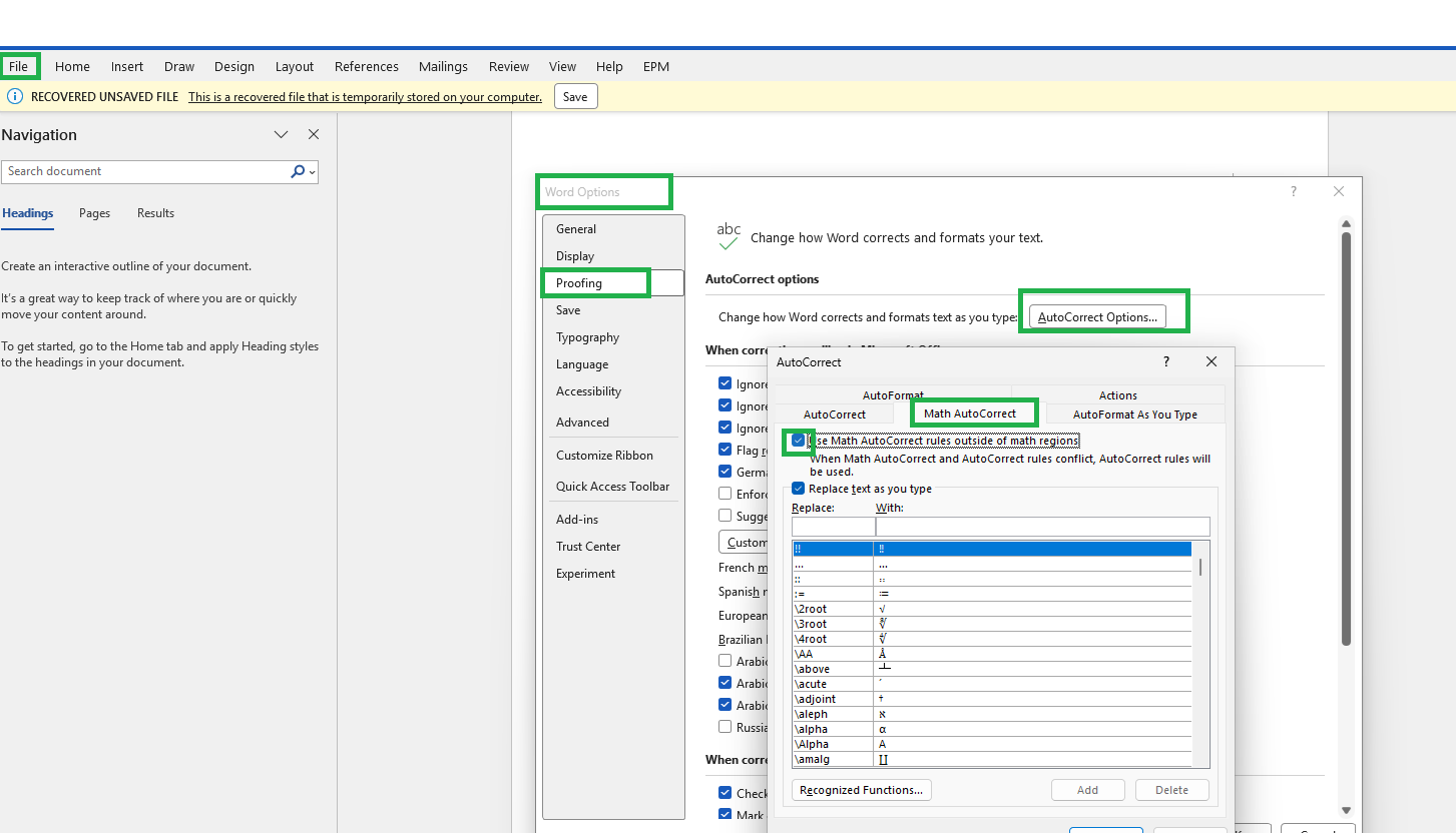 Microsoft word is not catching rounding them t_i grammatical error ...