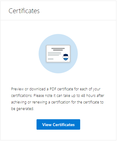 I am not able to download the certificate after passing 304 & 900 Exam ...