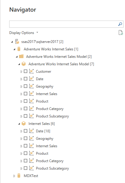 Power BI SQL Analytical Service Live Connection problem - Microsoft Q&A