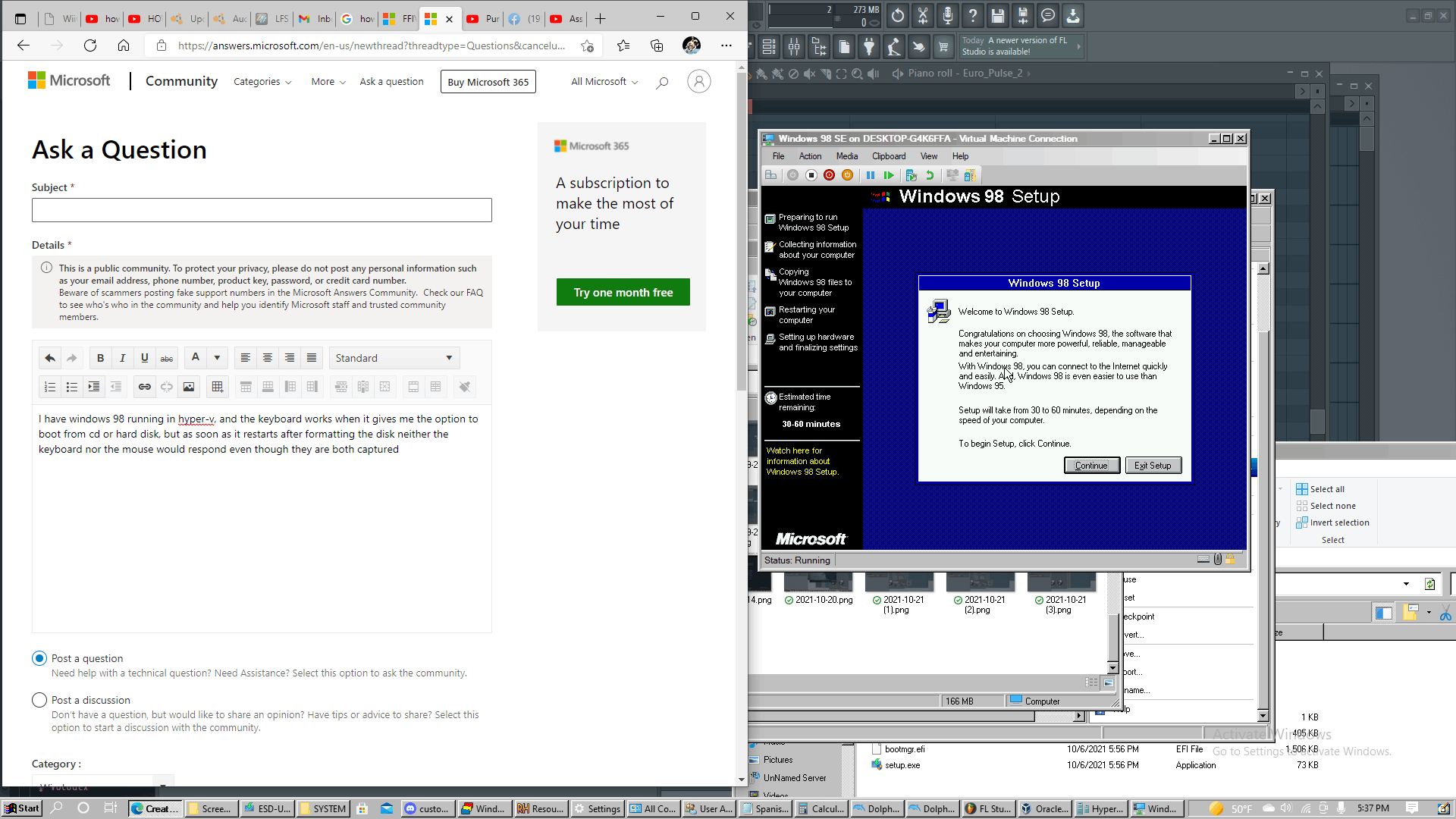 Virtual Machine Mouse and keyboard not working - Microsoft Q&A