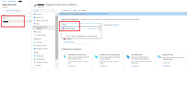 Diagnosing Memory leak on Node/Express? - Microsoft Q&A