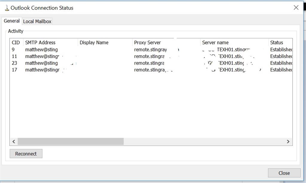 Connecting Outlook 365 to an exchange server - Microsoft Q&A