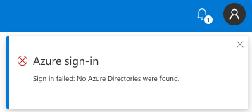 Bot Framework Composer - Azure sign-in Sign in failed: No Azure ...