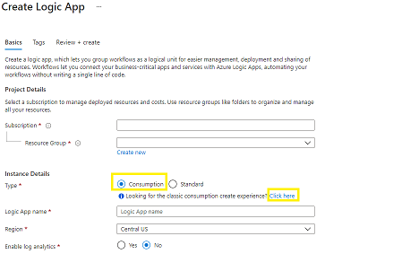 I am not getting the ISE option when creating Logic App. - Microsoft Q&A