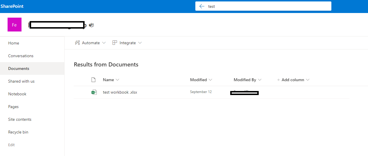 Searching on MS teams for Docs do not work - Microsoft Q&A