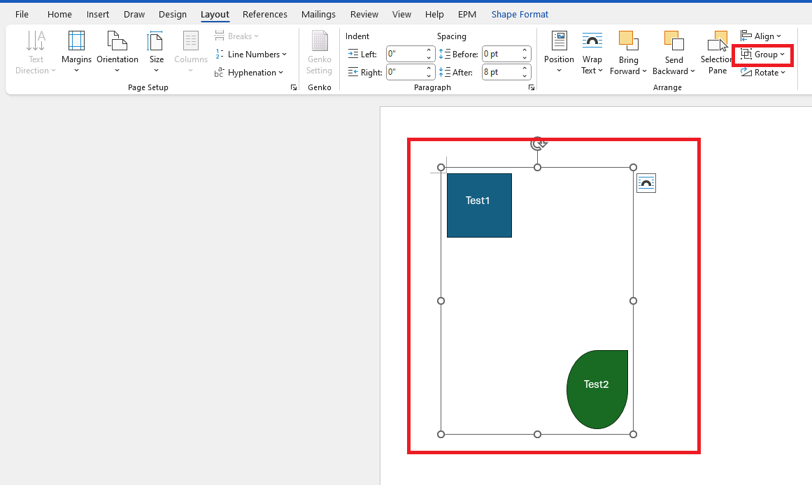 How can I select more than one picture or shape in Word so that I can ...