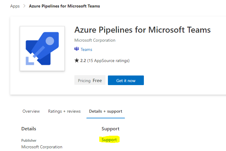 Teams App - Azure Pipelines - connection error - Microsoft Q&A