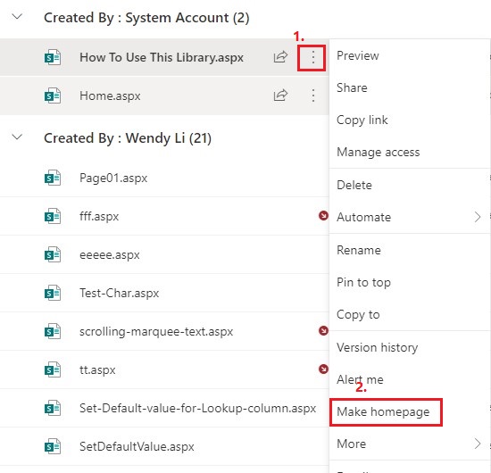 Help in finding the location of a global navigation link in a classic ...
