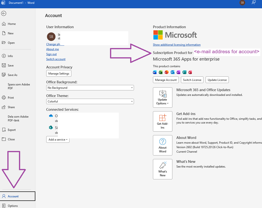 Reset my computer and lost the Microsoft Office subscription ...