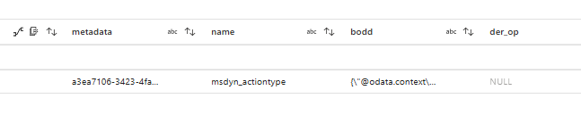 Error Flattening GlobalOptionSet Data from REST API in ADF Mapping ...