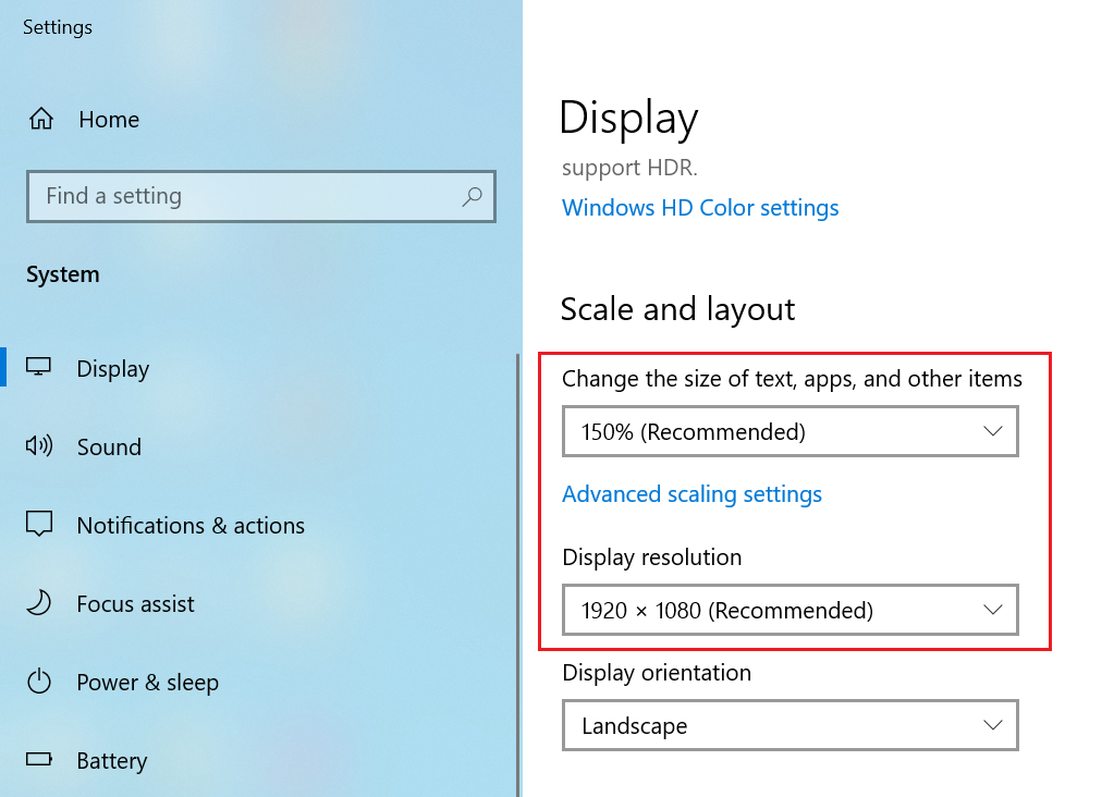 Scaling on high resolution - SCOM 2019 UR3 - Microsoft Q&A