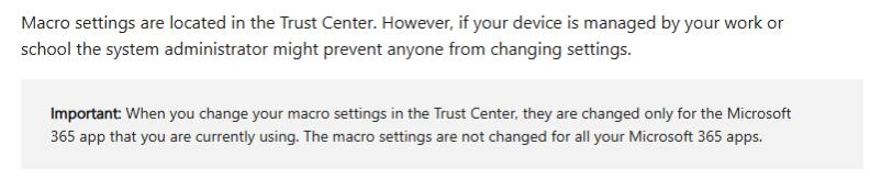 How to enable macros on excel - Microsoft Q&A